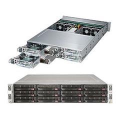 Supermicro SuperServer 6028TP-HC1R Intel® Xeon® processor E5-2600 v4, DDR4 2400MHz; 16x DIMM Slots 1x PCI-E 3.0 x16 (FHHL) AOC 