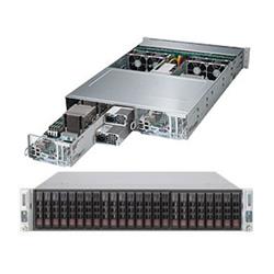 Supermicro SuperServer 2028TP-DTR Intel® Xeon® processor E5-2600 v3, DDR4 2400MHz; 16x DIMM Slots 1x PCI-E 3.0 x16, 1x PCI-E 3.