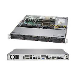 Supermicro SuperServer 5018R-M Socket LGA2011 1U Rack Server Barebone - 4x 3.5" Hot-Swap Bays (SYS-5018R-M) - for Intel Xeon E5