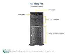 Supermicro Dual-CPU AMD EPYC 7351 Tower Server - Special-built (4023S-TRTOTO51) - 2x AMD EPYC 7351 16-Core 2.4GHz Processors, 1