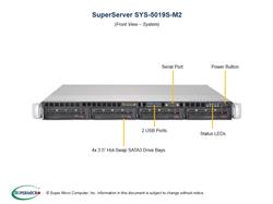 SuperMicro Special-Built Intel 1U Rackmount System  (5019S-M2-OTO14) | Intel i7-6700 3.4GHz CPU - 16GB RAM - 2x 1TB HDD Raid Mi