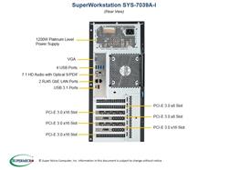 SuperMicro Special-Built Dual-CPU Intel Xeon 5115 10-Core Tower GPU-Optimized Server with 2x nVidia Quadro P5000 16GB Graphics 