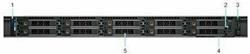 Dell PowerEdge R6525 1U Rackmount Server - 2x AMD EPYC 7742 2.25GHz CPU | 8x16GB DDR4-3200 ECC RAM | 8x1.92TB SATA SSD | Broadc