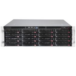 Supermicro Dual-CPUXeon 4215 8-Core 2.5GHz 3U rackmount Storage Server - 128GB 2x 8TB SATA HDD, 2x 480GB SSD (SSG6039PE1CR16H)