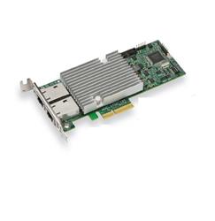 Supermicro 2-Port 10GB RJ45 Server Ethernet Controller - Intel X550 - PCIe x4 (AOC-STGS-i2T-O)