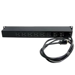 STARTECH 1U Rackmount PDU w/ 8 Outlets & Surge Protection