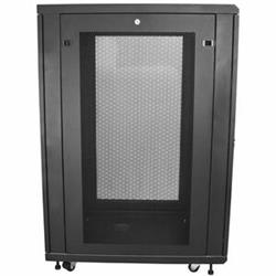 rmoire de rack serveur StarTech de 24U et de 19 pouces - Profondeur réglable de 4 poteaux de 2 à 30 pouces, mobile et verrou...