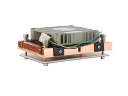 Ventilateur de dissipateur thermique Dynatron A18 AM4 pour serveur ou poste de travail 1U - souffleur actif | Ailettes en cu...