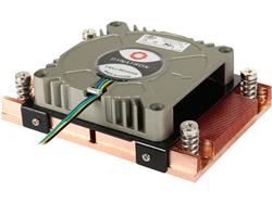 Ventilateur de dissipateur thermique Dynatron A18 AM4 pour serveur ou poste de travail 1U - souffleur actif | Ailettes en cu...