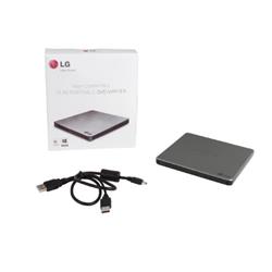 LG Storage GP60NS50 External Slim DVDRW, 8X DVD, 24X CD, Retail