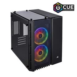 Corsair Crystal Series 280X RGB Micro-ATX Case(Open Box)