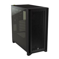 CORSAIR 4000D Airflow Tempered Glass Mid-Tower ATX Case, Black(Open Box)