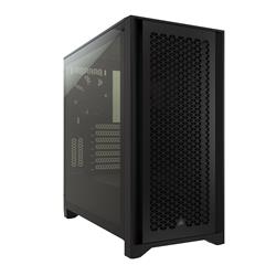 CORSAIR 4000D Airflow Tempered Glass Mid-Tower ATX Case, Black(Open Box)