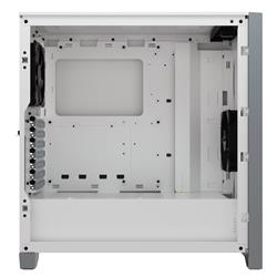 CORSAIR 4000D Airflow Tempered Glass Mid-Tower ATX Case, White