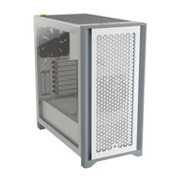 CORSAIR 4000D Airflow Tempered Glass Mid-Tower ATX Case, White