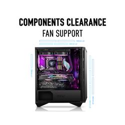 MSI MPG GUNGNIR 110R Mid Tower Gaming PC Case