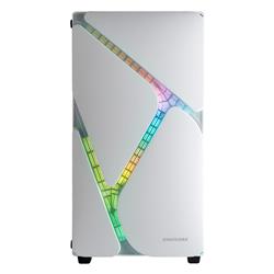 Enermax MarbleShell M MS20 ARGB Mini-Tower Gaming Case - White