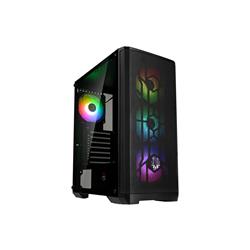 BitFenix Nova Mesh SE TG ARGB Edition PC Gaming Case, Black/Black Mesh ATX/Micro ATX/Mini ITX Temper Glass Aura SYNC/Mystic Lig