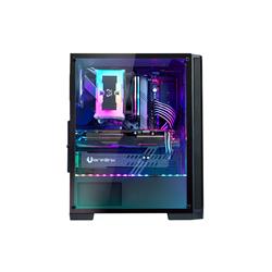 BitFenix Nova Mesh SE TG ARGB Edition PC Gaming Case, Black/Black Mesh ATX/Micro ATX/Mini ITX Temper Glass Aura SYNC/Mystic Lig