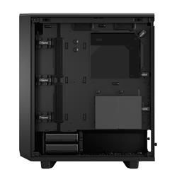 Fractal Design Meshify 2 Compact Black ATX Flexible High-Airflow Dark Tinted Tempered Glass Window Mid Tower Computer Case