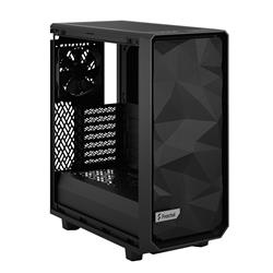 Fractal Design Meshify 2 Compact Black ATX Flexible High-Airflow Dark Tinted Tempered Glass Window Mid Tower Computer Case