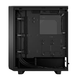 FRACTAL DESIGN Meshify 2 Compact Black ATX Flexible High-Airflow Light Tinted Tempered Glass Window Mid Tower Computer Case