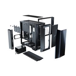 Seasonic Syncro Q704 Mid-Tower Case with Syncro DGC-850 Power Supply, ATX Design,Optimized cable management,Pre-installed 4 NID