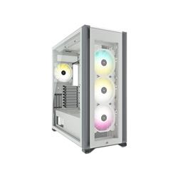 CORSAIR iCUE 7000X RGB Full-Tower ATX PC Case, White(Open Box)