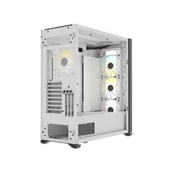 CORSAIR iCUE 7000X RGB Full-Tower ATX PC Case, White(Open Box)