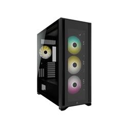 CORSAIR iCUE 7000X RGB Full-Tower ATX PC Case, Black