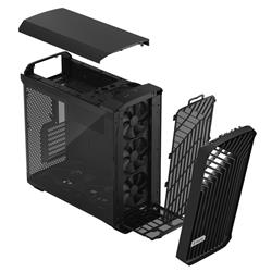 FRACTAL DESIGN Torrent Black E-ATX Tempered Glass Window High-Airflow Mid Tower Computer Case