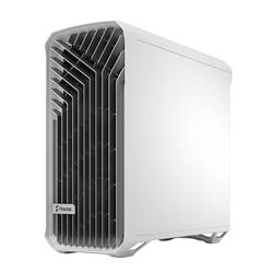 FRACTAL DESIGN Torrent White E-ATX Tempered Glass Window High-Airflow Mid Tower Computer Case(Open Box)