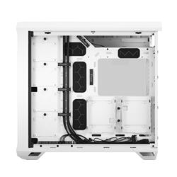 FRACTAL DESIGN Torrent White E-ATX Tempered Glass Window High-Airflow Mid Tower Computer Case(Open Box)