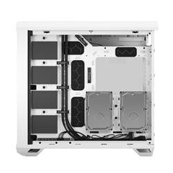 FRACTAL DESIGN Torrent White E-ATX Tempered Glass Window High-Airflow Mid Tower Computer Case(Open Box)