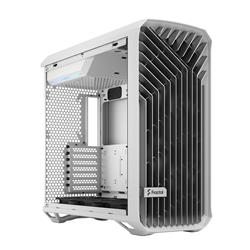 FRACTAL DESIGN Torrent White E-ATX Tempered Glass Window High-Airflow Mid Tower Computer Case(Open Box)