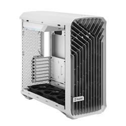 FRACTAL DESIGN Torrent White E-ATX Tempered Glass Window High-Airflow Mid Tower Computer Case(Open Box)