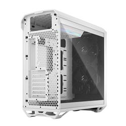 FRACTAL DESIGN Torrent White E-ATX Tempered Glass Window High-Airflow Mid Tower Computer Case(Open Box)