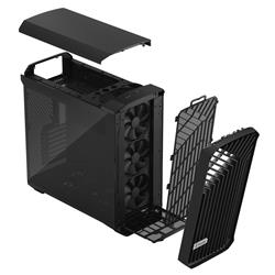 Fractal Design Torrent Black E-ATX Dark Tempered Glass Window High-Airflow Mid Tower Computer Case(Open Box)