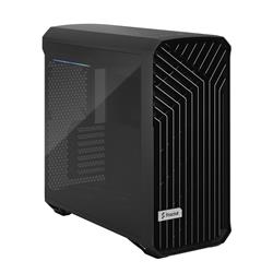 Fractal Design Torrent Black E-ATX Dark Tempered Glass Window High-Airflow Mid Tower Computer Case(Open Box)