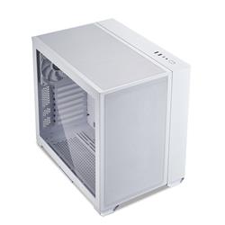 LIAN LI O11 Air Mini Computer Case w/ Tempered Glass- White(Open Box)