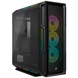 CORSAIR iCUE 5000T RGB Tempered Glass Mid-Tower Smart Case, Black