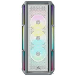 CORSAIR iCUE 5000T RGB Tempered Glass Mid-Tower Smart Case, White