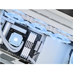 CORSAIR iCUE 5000X RGB QL Edition - True White