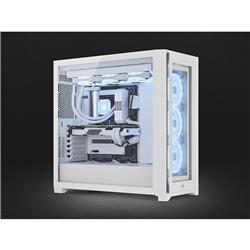 CORSAIR iCUE 5000X RGB QL Edition - True White