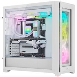 CORSAIR iCUE 5000X RGB QL Edition - True White