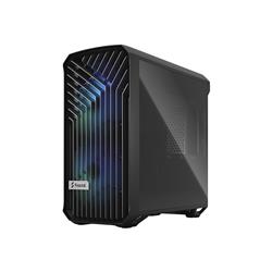 FRACTAL DESIGN Torrent Compact RGB Black TG Light Tempered Glass High-Airflow ATX Computer Case(Open Box)