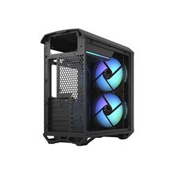 FRACTAL DESIGN Torrent Compact RGB Black TG Light Tempered Glass High-Airflow ATX Computer Case(Open Box)