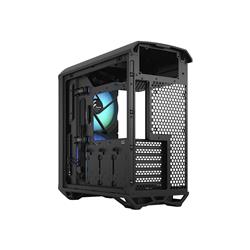 FRACTAL DESIGN Torrent Compact RGB Black TG Light Tempered Glass High-Airflow ATX Computer Case(Open Box)