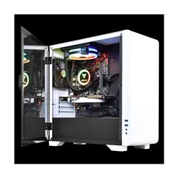 Gamdias MARS E2, micro-ATX  (WHITE), USB 3.0, rear 120mm fan, tempered glass side panel, Max GPU length: 350mm (13.77"), gaming