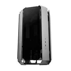 oîtier ATX AZZA Opus 809 - Double Orientation - Aluminium Fraisé CNC - Verre Trempé à 4 Côtés avec Vue à 360 Degrés - Câble ...